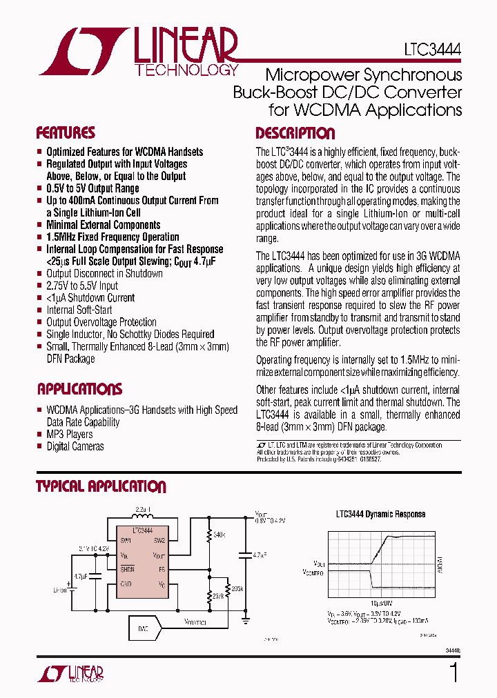 LTC3444EDD_4368125.PDF Datasheet