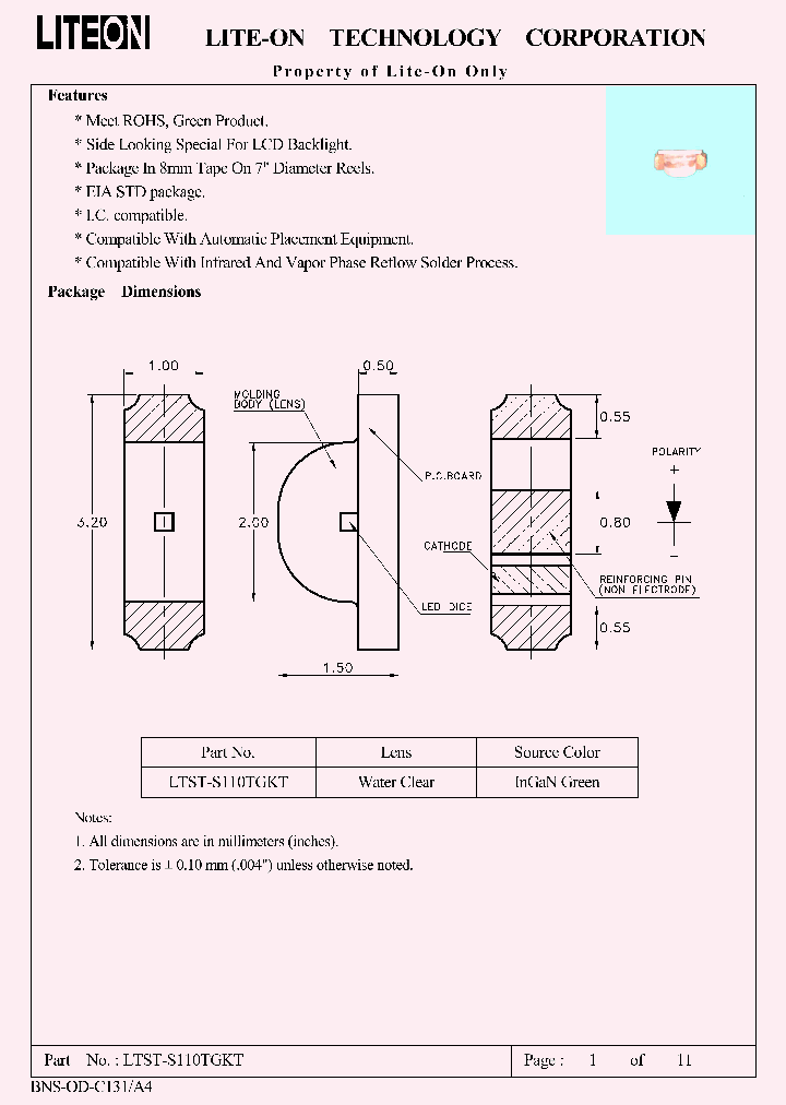 LTST-S110TGKT_4739192.PDF Datasheet