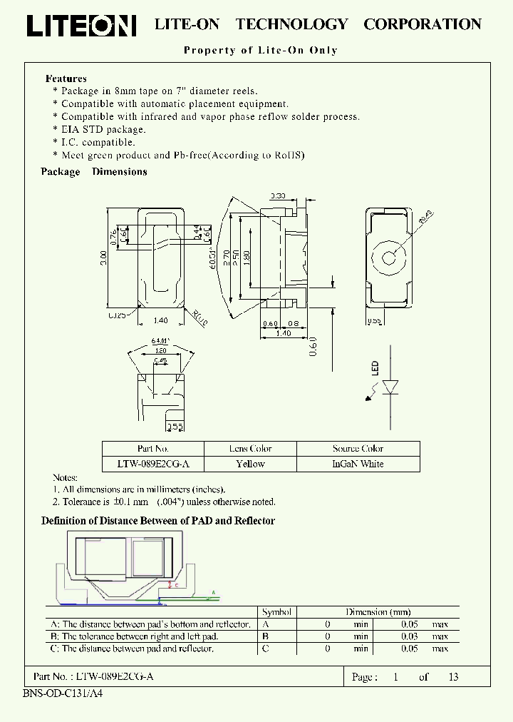 LTW-089E2CG-A_4539910.PDF Datasheet
