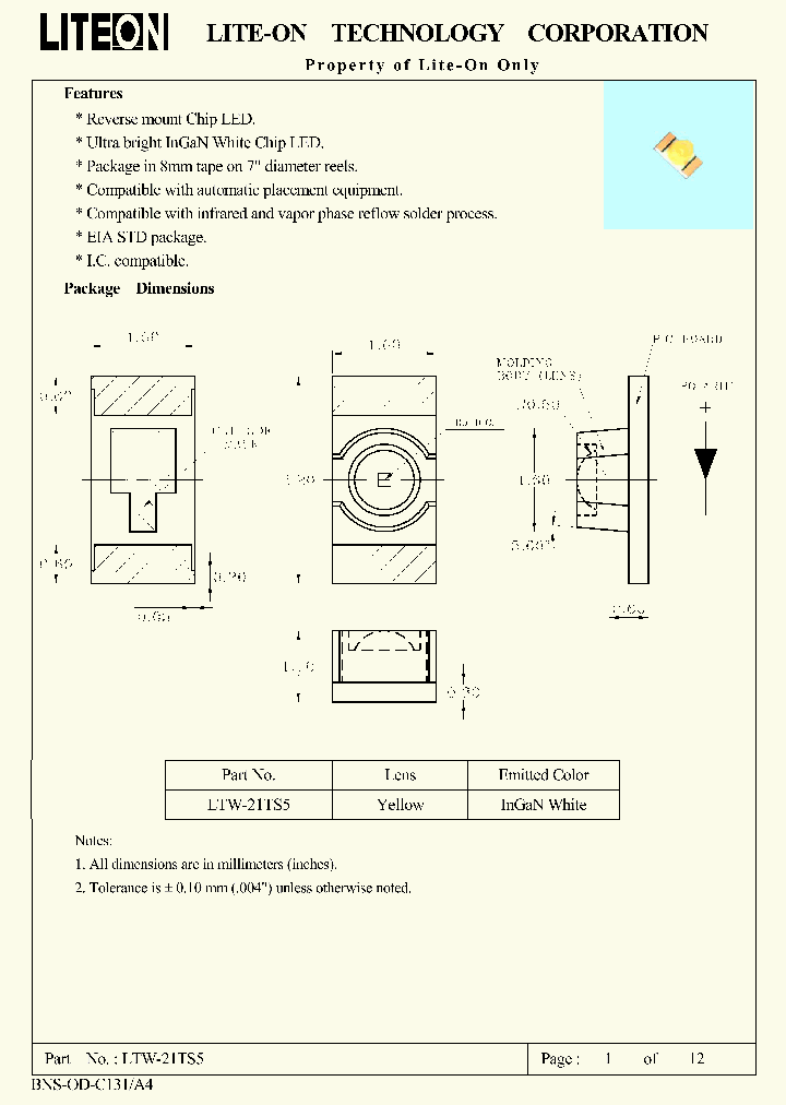 LTW-21TS5_4539919.PDF Datasheet