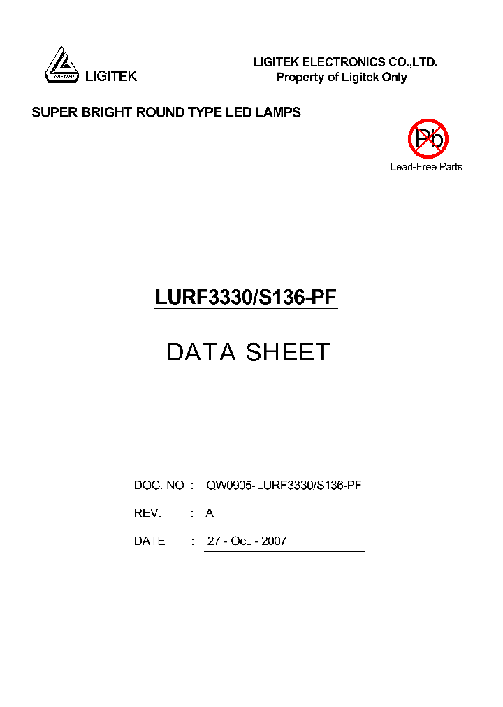 LURF3330-S136-PF_4631400.PDF Datasheet