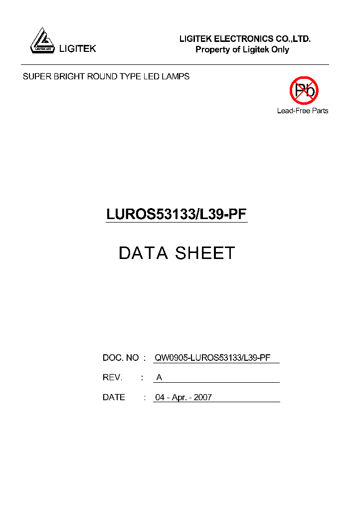 LUROS53133-L39-PF_4521572.PDF Datasheet