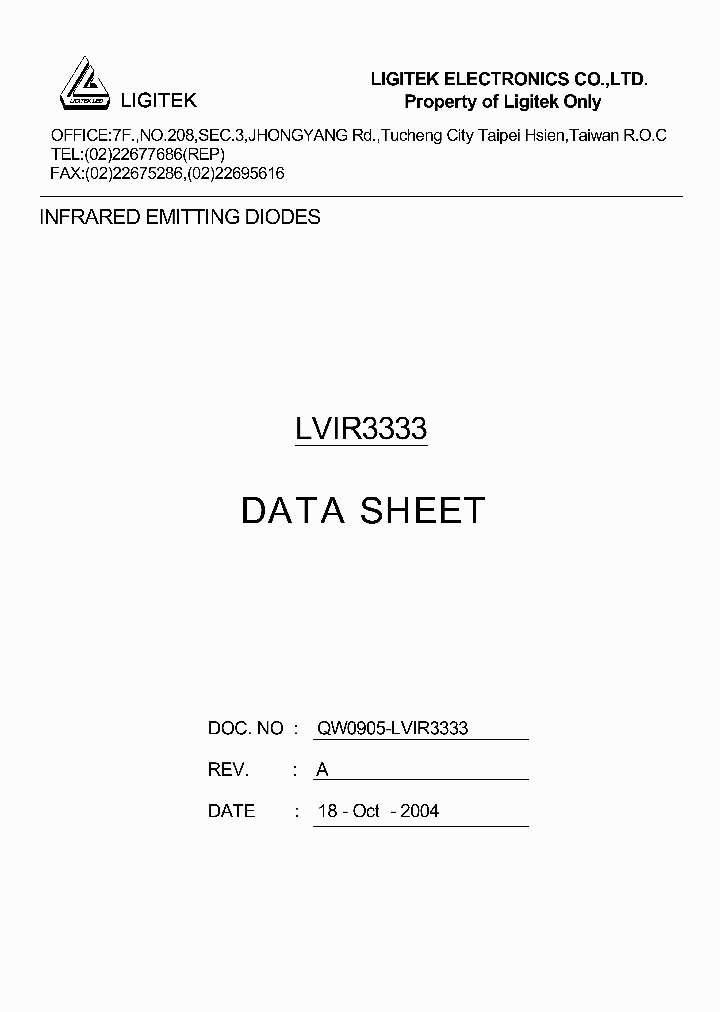 LVIR3333_4600906.PDF Datasheet