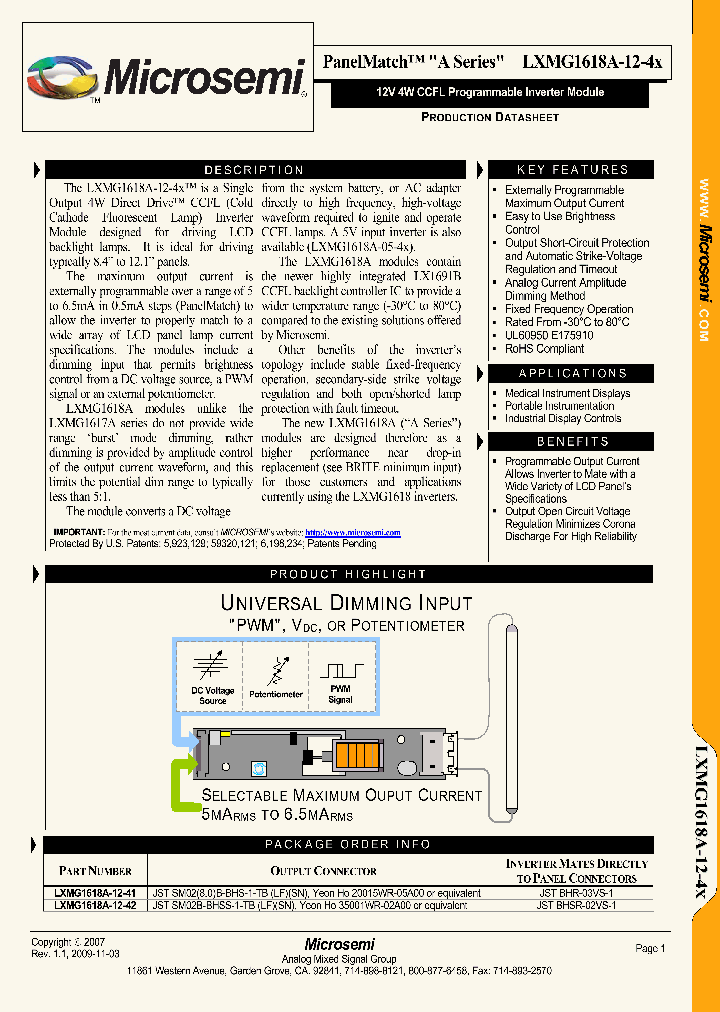 LXMG1618A-12-41_4626866.PDF Datasheet