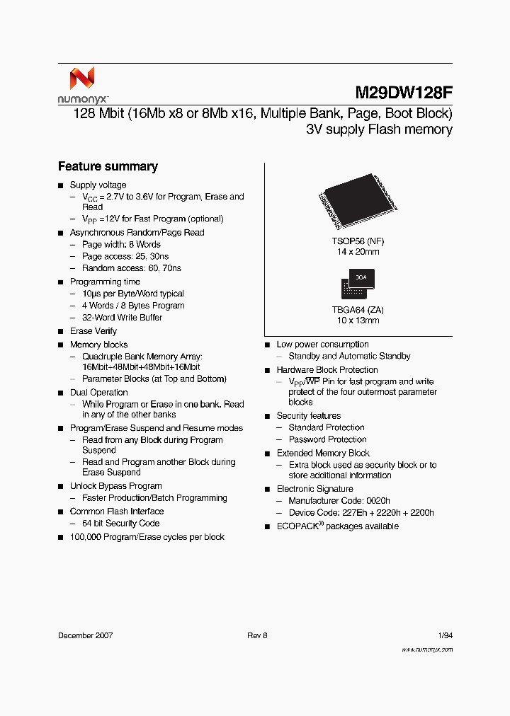 M29DW128F_4774400.PDF Datasheet