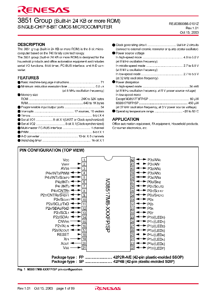 M38510MB-SP_4457517.PDF Datasheet