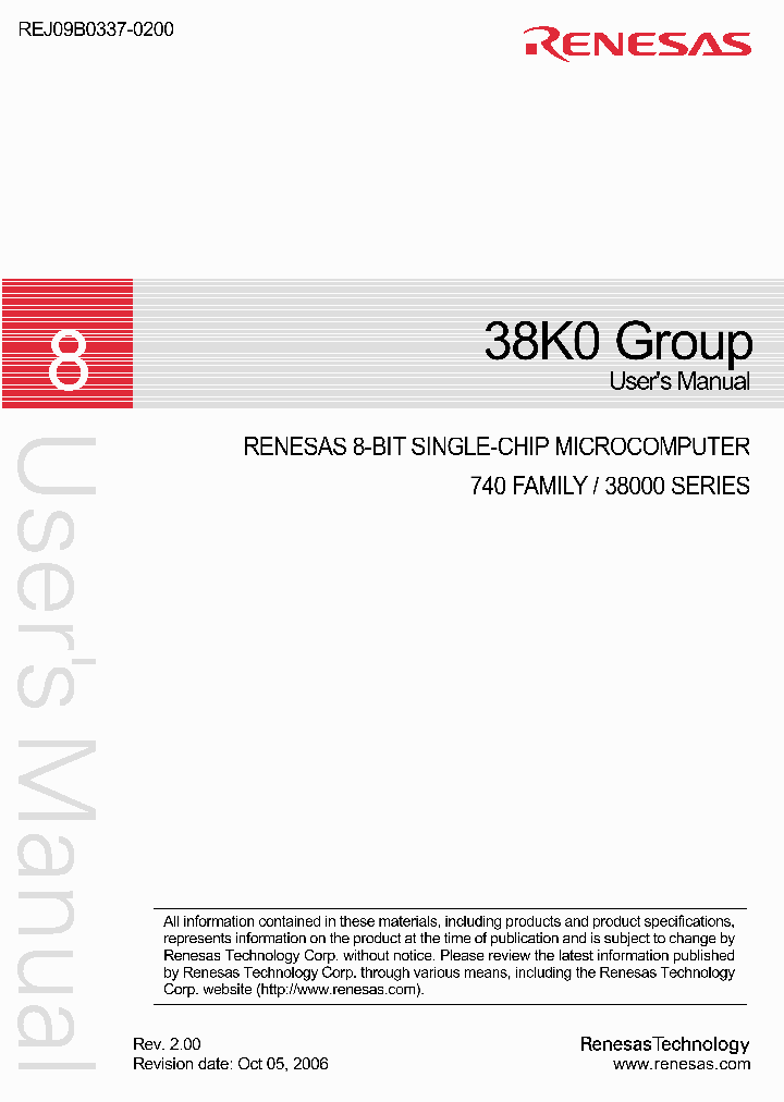 M38K01F5FP_4504558.PDF Datasheet
