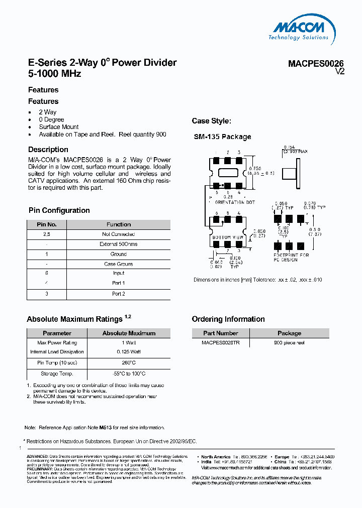 MACPES0026_4700809.PDF Datasheet