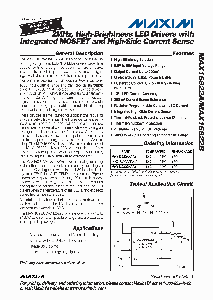 MAX16822AAV_4577996.PDF Datasheet