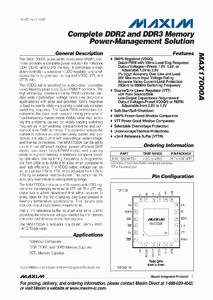 MAX17000A_4664712.PDF Datasheet