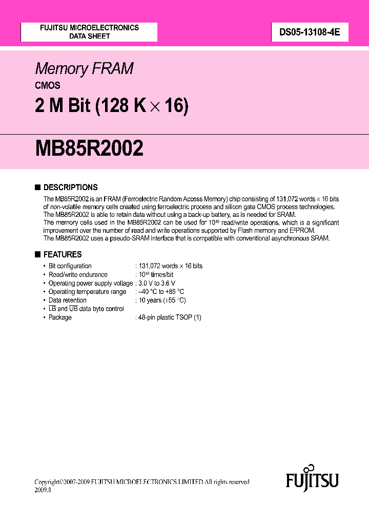 MB85R2002PFTN-GE1_4574484.PDF Datasheet