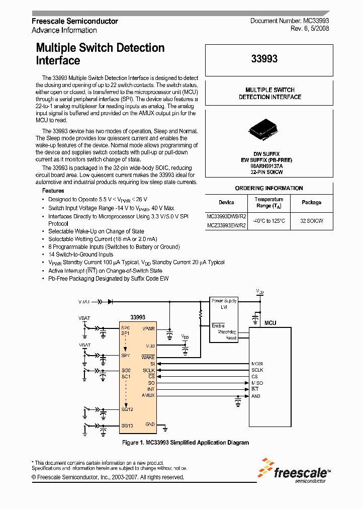 MC33993DWB_4402397.PDF Datasheet
