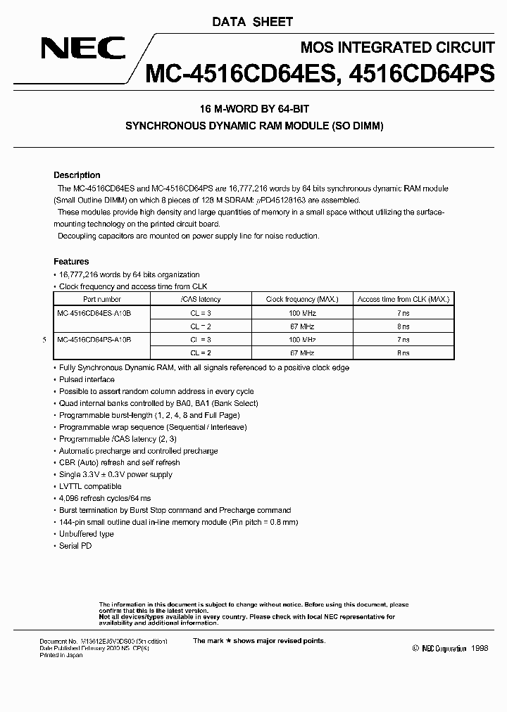 MC-4516CD64ES-A10B_4305509.PDF Datasheet