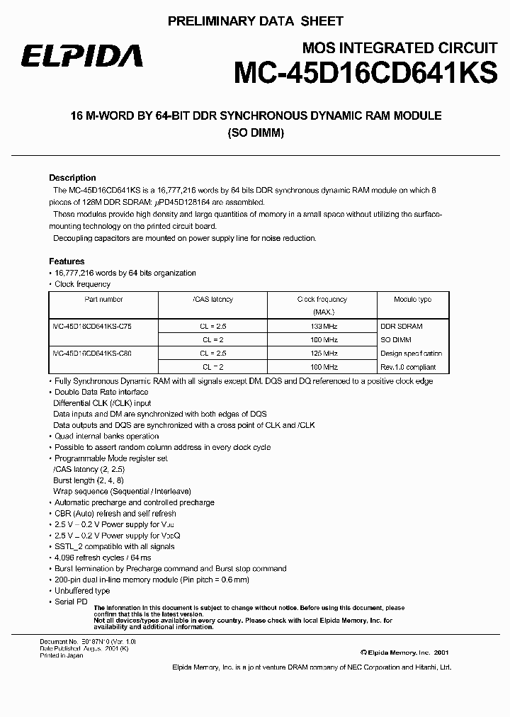 MC-45D16CD641KS_4661229.PDF Datasheet
