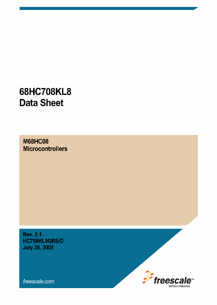 MC68HC708KL8FB_4742684.PDF Datasheet