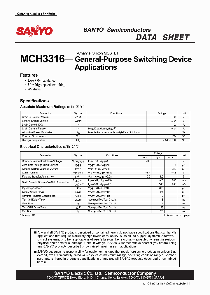 MCH3316_4438981.PDF Datasheet