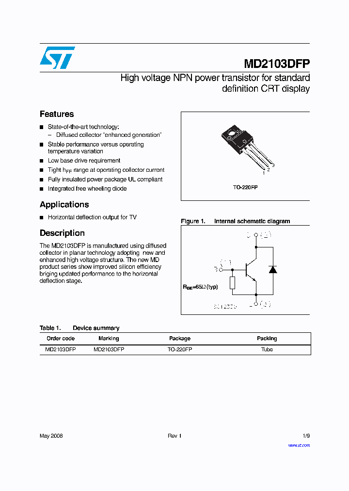 MD2103DFP_4254187.PDF Datasheet