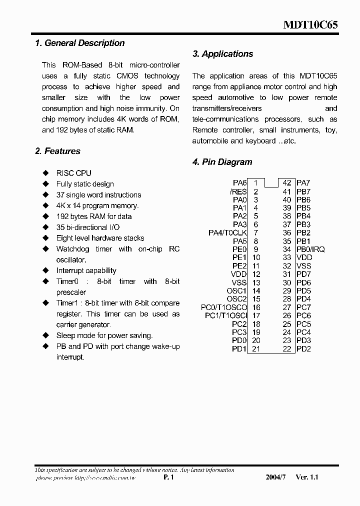 MDT10C5A2Q_4802742.PDF Datasheet