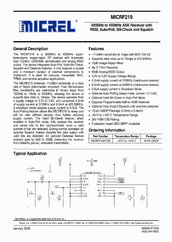 MICRF219_4589801.PDF Datasheet