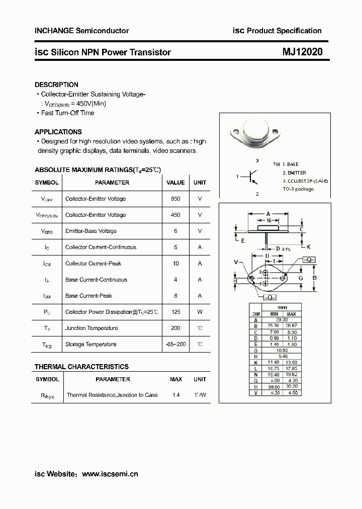 MJ12020_4301471.PDF Datasheet