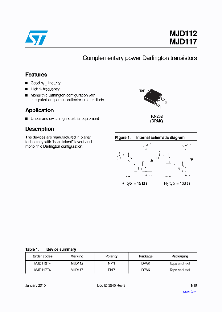 MJD11210_4914652.PDF Datasheet