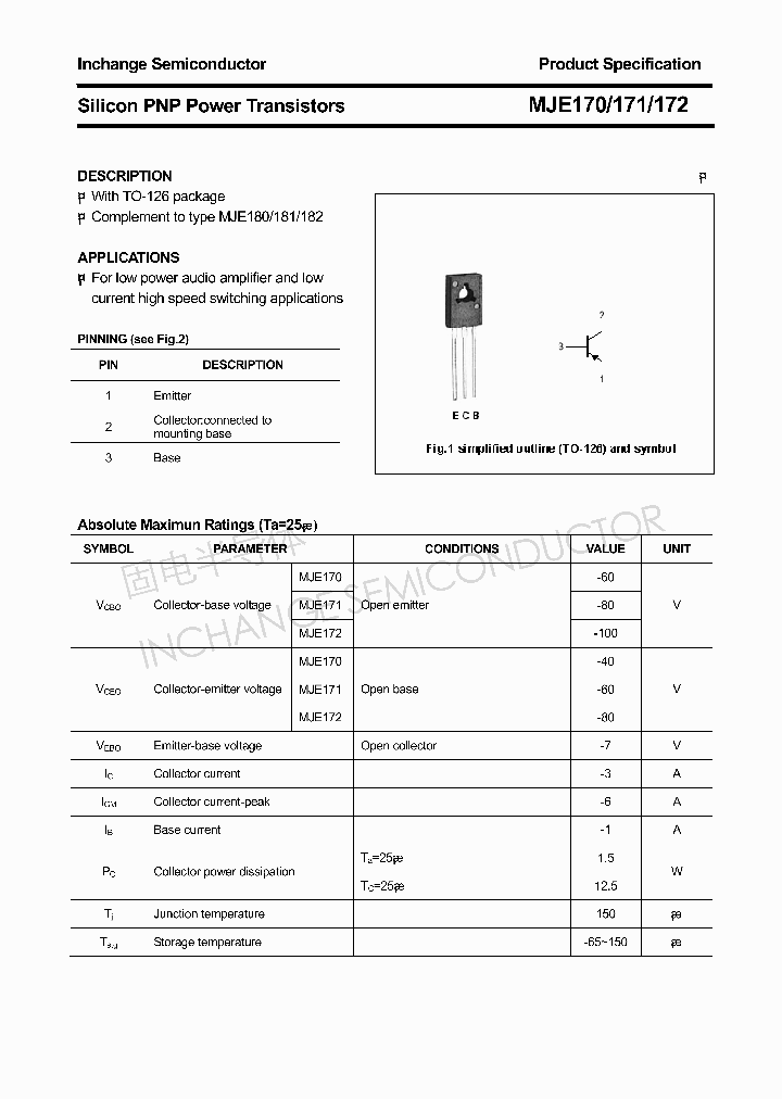 MJE172_4347501.PDF Datasheet