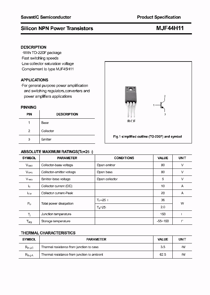 MJF44H11_4451559.PDF Datasheet