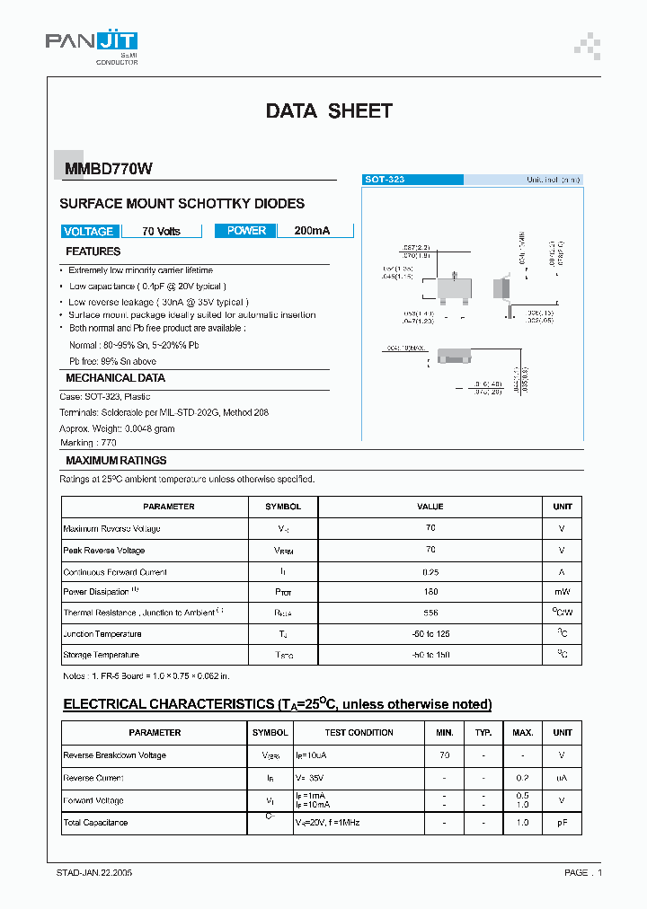 MMBD770W_4196462.PDF Datasheet