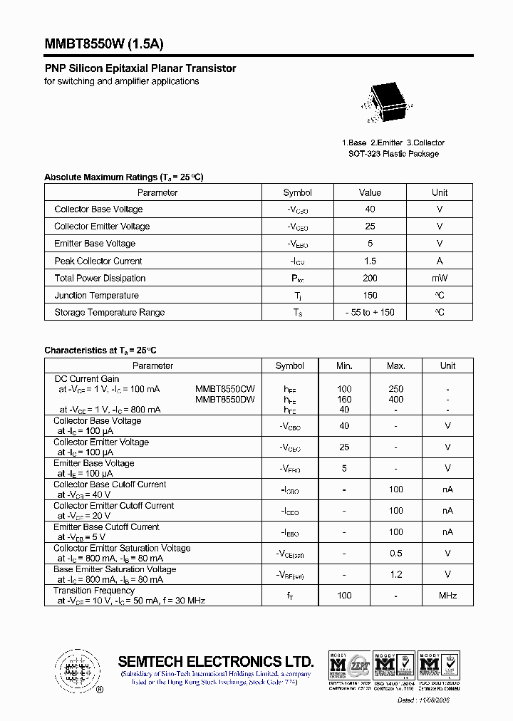 MMBT8550W_4805665.PDF Datasheet