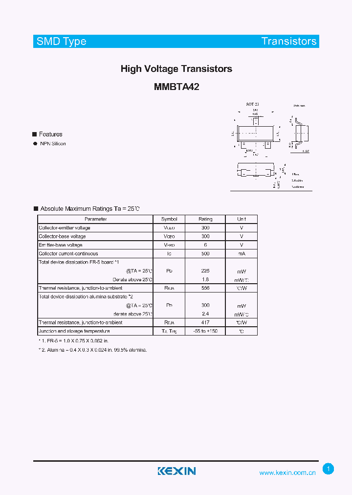 MMBTA42_4347733.PDF Datasheet