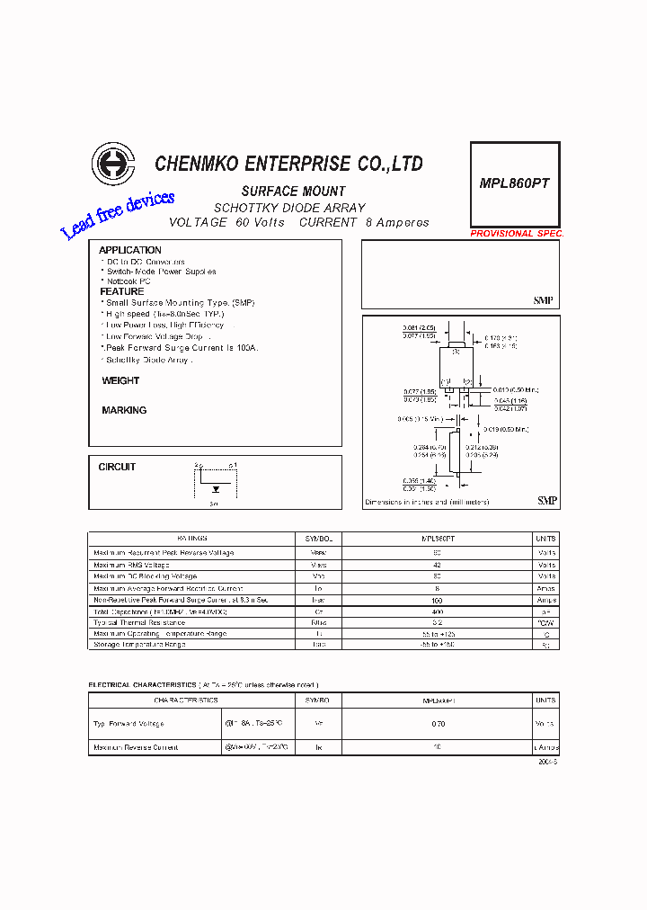 MPL860PT_4682143.PDF Datasheet