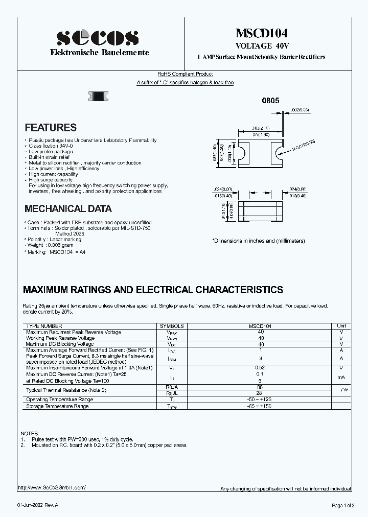 MSCD104_4513066.PDF Datasheet