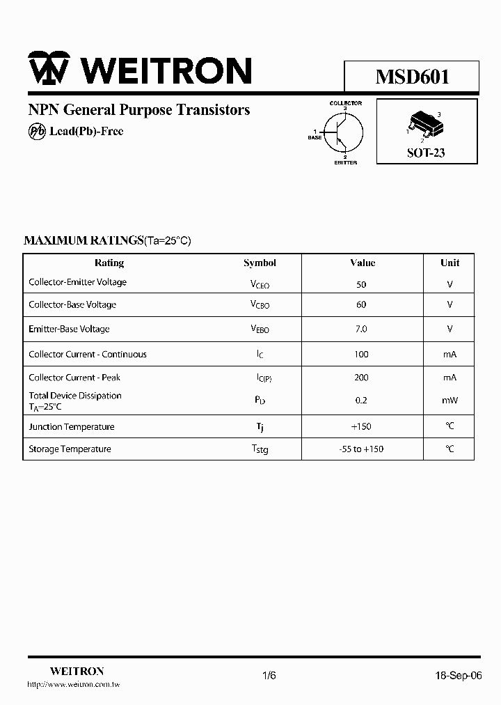 MSD601_4745693.PDF Datasheet