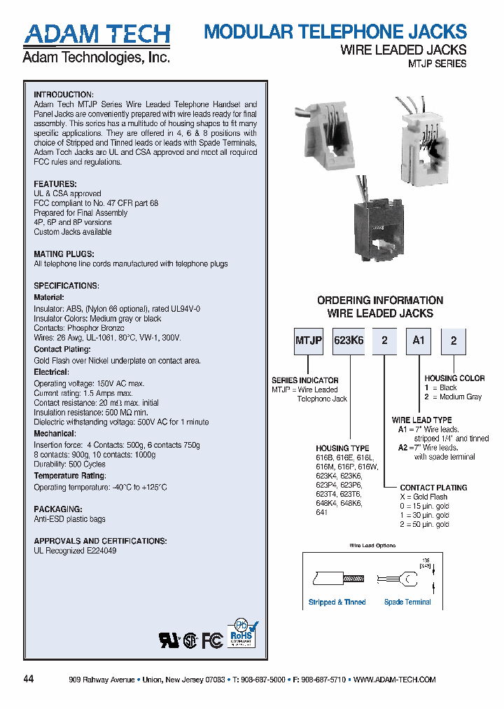 MTJP616B0A11_4456233.PDF Datasheet