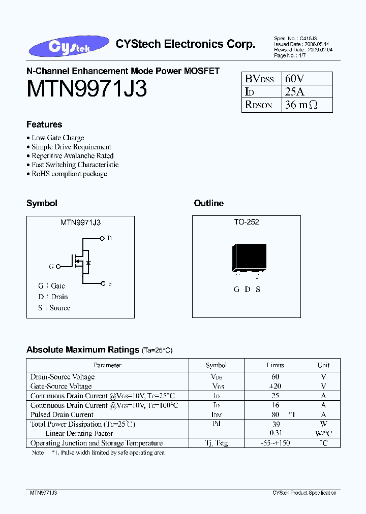 MTN9971J3_4532118.PDF Datasheet