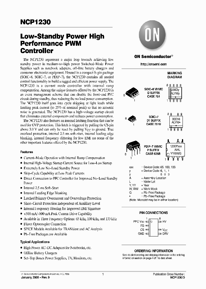 NCP1230D133R2_4217744.PDF Datasheet