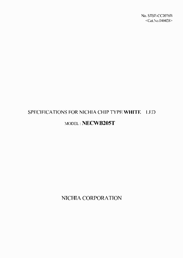 NECWB205T_4239696.PDF Datasheet
