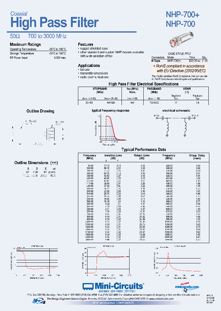 NHP-700_4549237.PDF Datasheet