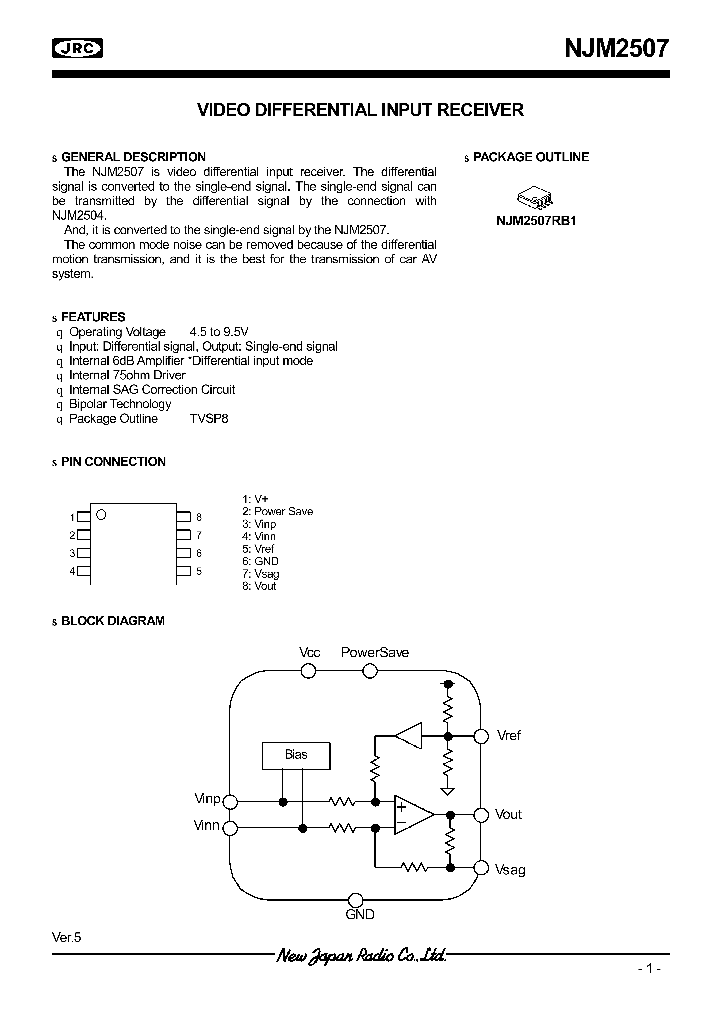 NJM2507_4595305.PDF Datasheet