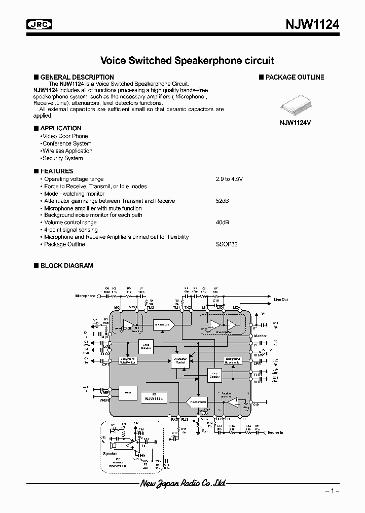 NJW1124_4643006.PDF Datasheet