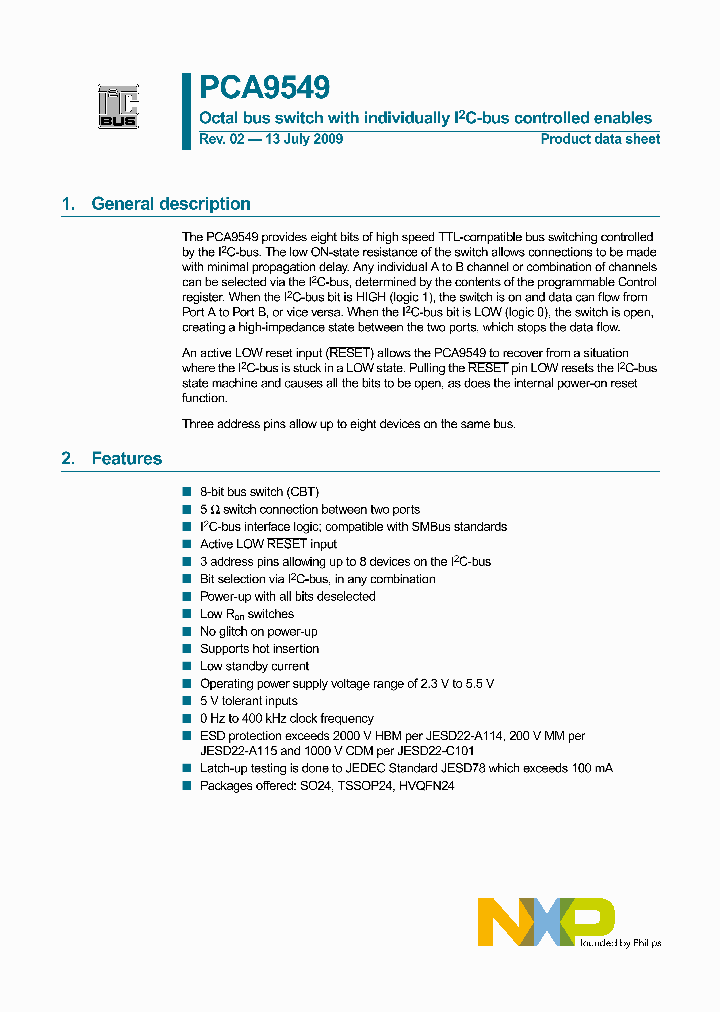 PCA9549BS_4617463.PDF Datasheet