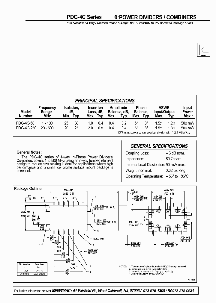 PDG-4C-250_4384690.PDF Datasheet