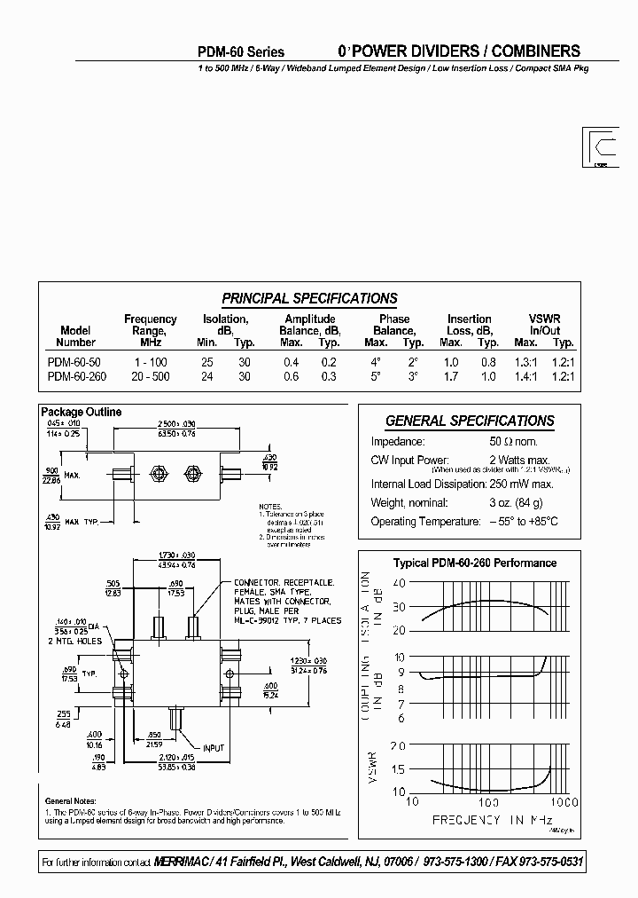 PDM-60-260_4399439.PDF Datasheet