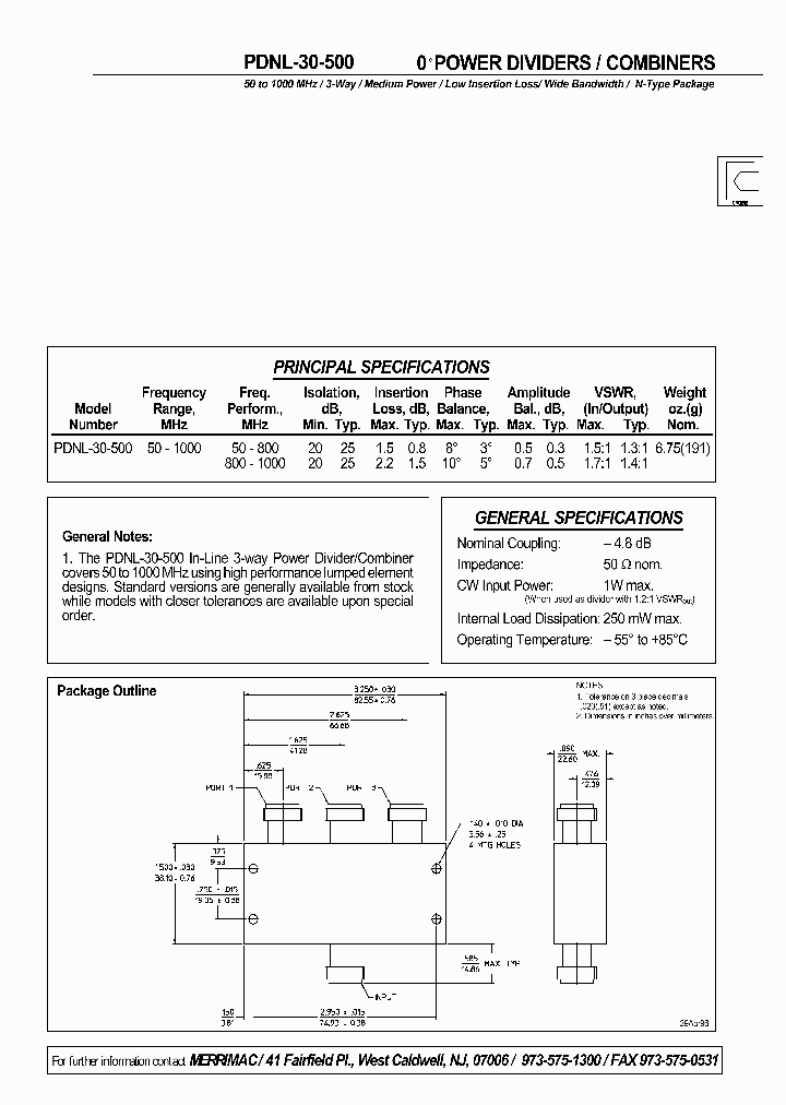 PDNL-30-500_4528128.PDF Datasheet