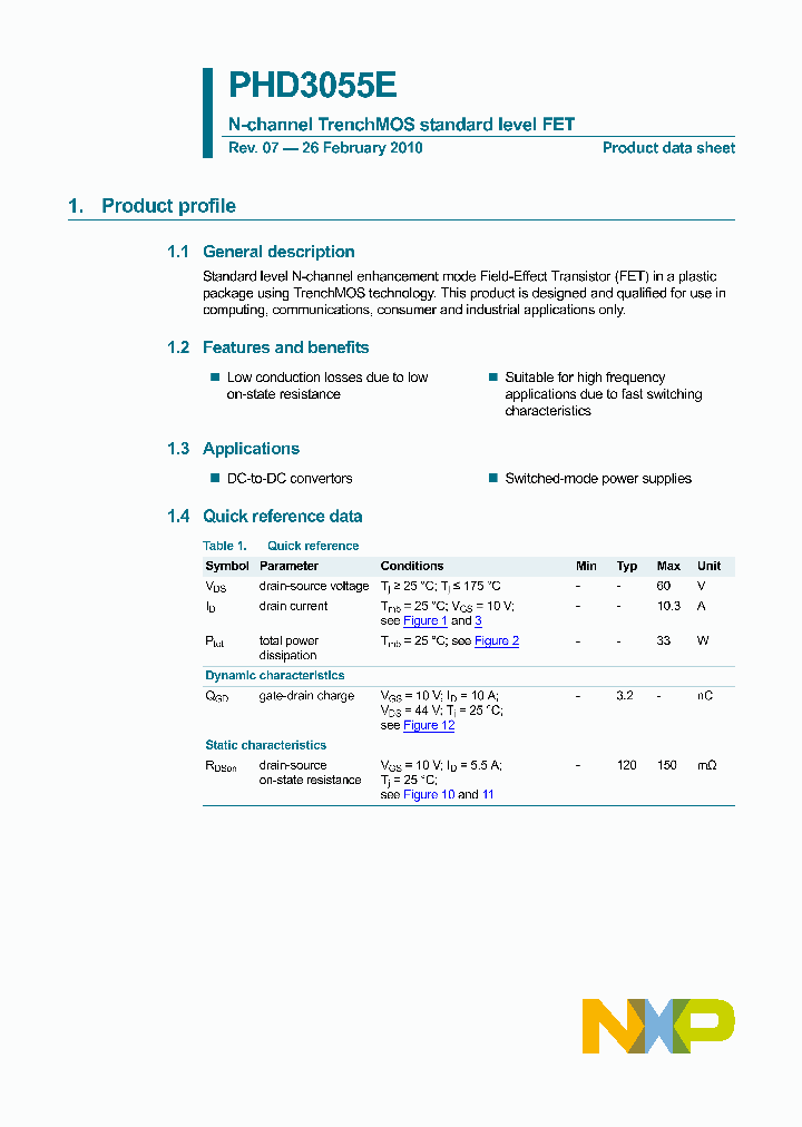 PHD3055E_4640216.PDF Datasheet