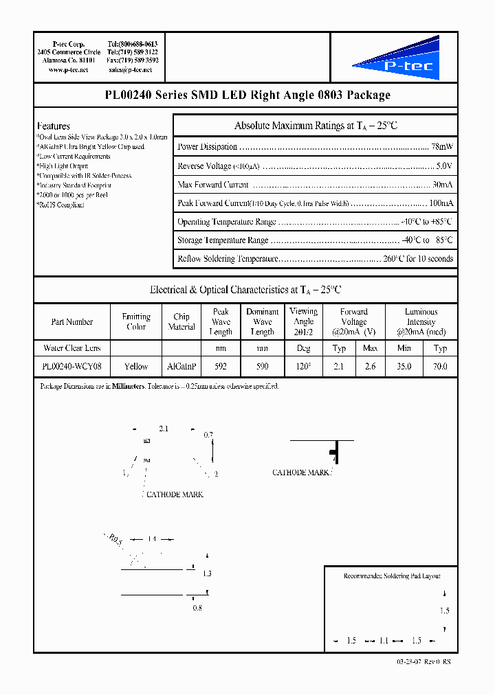 PL00240-WCY08_4487684.PDF Datasheet