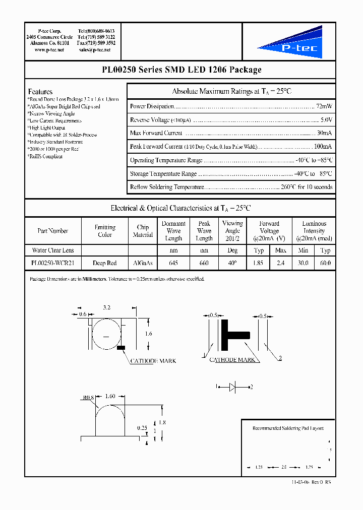 PL00250-WCR21_4487679.PDF Datasheet