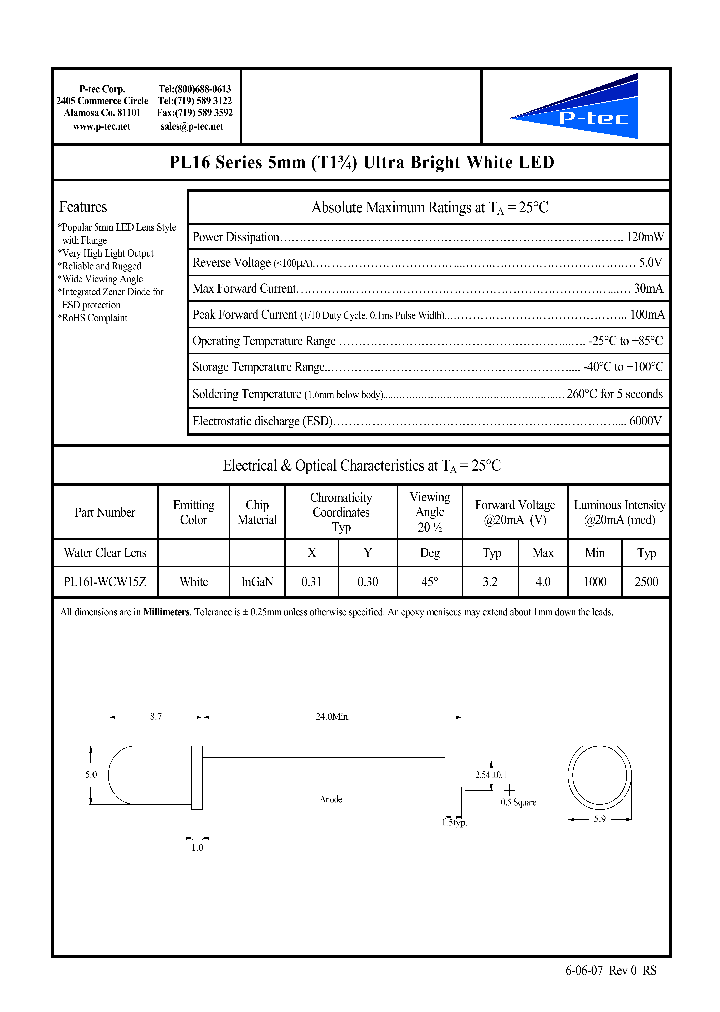 PL16I-WCW15Z_4583411.PDF Datasheet