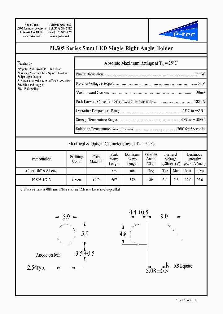 PL505-1G13_4487097.PDF Datasheet