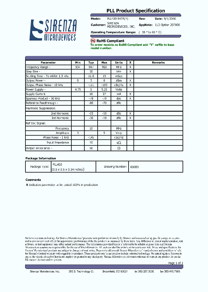 PLL400-947A_4585019.PDF Datasheet